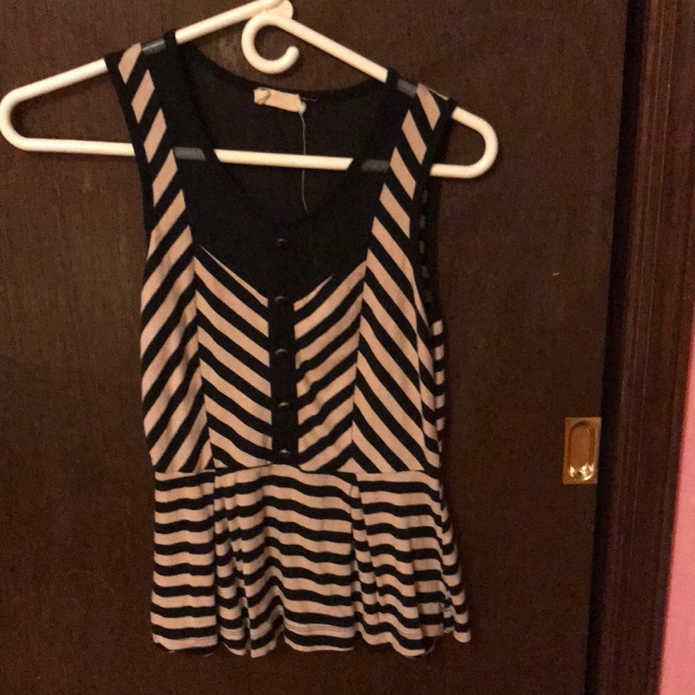 Cute Striped Poplin Shirt